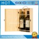 Custom Logo Double Bottle Wooden Wine Packaging Box